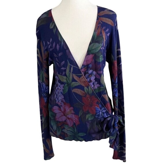 NWOT DESIGUAL SIDNEY WRAP KNIT JUMPER TOP WITH BOW - XL - Picture 2 of 15